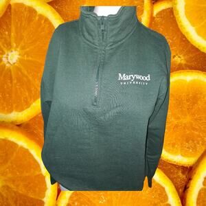 Champion‎ Marywood University 1/4 Zip Sweatshirt Size Small